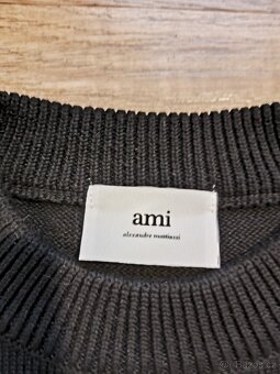 Černý AMI Paris svetr – Size M - 3
