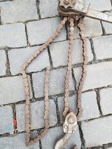hupcuk BRANO pákový řehtačkový zvedák 3,00m řetěz - 3