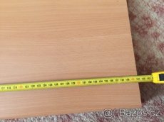 Nový dřevěný vnitřní parapet světle hnědý/Atyp 141x25 cm - 3