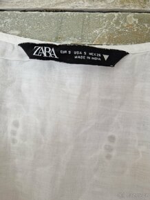 Bílé letní šaty Zara - 3