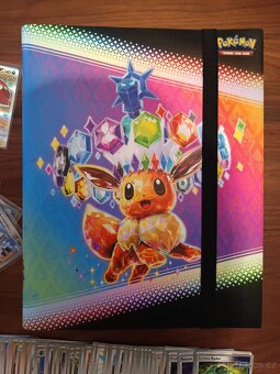 Pokémon Prismatic Evolutions set karet + Album v12 - 3