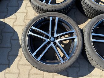 4x al kola 5x100 18 + pneu celoroční 215/45 R18 - 3