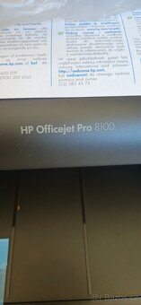 Tiskárna HP OfficeJet Pro 8100 + doplňovací zásobníky nové - 3