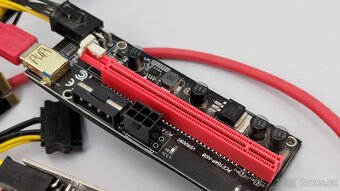 PCI-E Riser - 5 kusů - 3