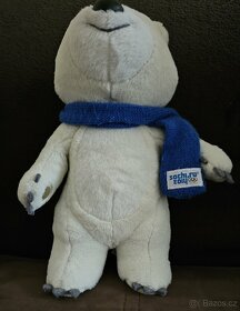 Originál medvídek z Sochi olympiády, 32cm - 3