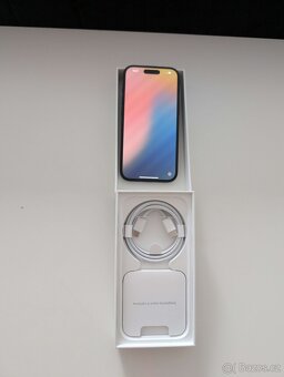 Iphone 15 128GB černý, nový jen rozbalený na foto - 3