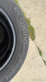 Prodám sadu letních pneu Kumho EcoWing ES01 185/60 R15 84H - 3