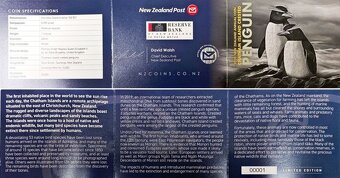 Stříbrná investiční mince Tučňák chocholatý 1 Oz 2020 - 3
