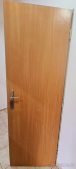 2x Interiérové dveře BUK PRAVÉ, PLNÉ P60 cana za 2ks - 3