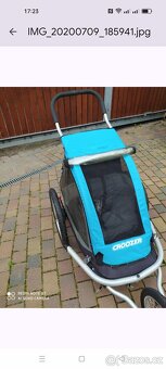 Cyklovozik croozer kid for 1 mozno s brzdou - 3