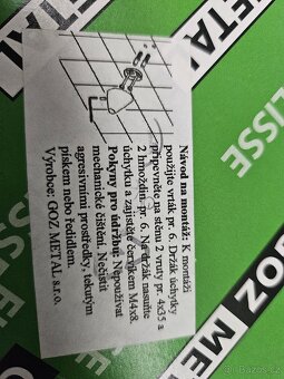 Mýdlenka GOZ Metal 10let zaruka. Nerez - 3