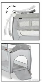 Hauck Cestovní postel 4 v 1 Sleep N Play Center - 3