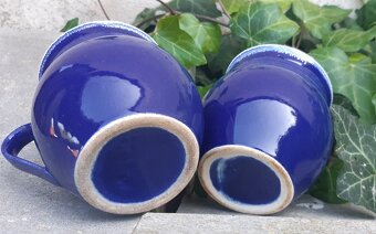 Modré hrnky - 3