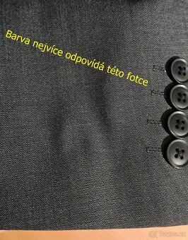 Pánské slim formální sako Next/38R-M/2x52cm - 3