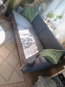 Rozkládací pohovka 210 cm - 3