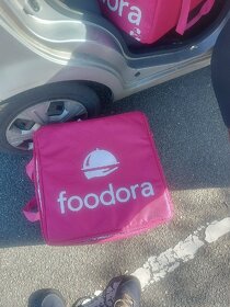 Foodora tasky +taška na pizzu nepoužitá - 3