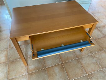 Dřevěný PC stůl Ikea - 3