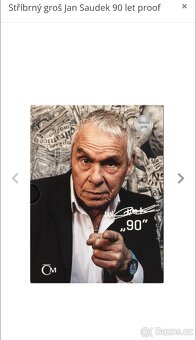 Jan Saudek stříbrný groš top Vyprodáno - 3