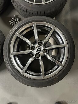 Originální kola a pneumatiky Mx-5 ND2 (17x7 +45, 205/45 r17) - 3