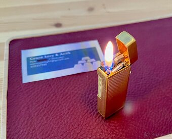 Dunhill Rollagas Zapalovač 60' léta - 3