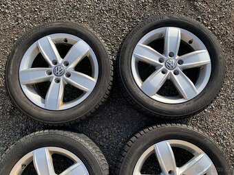 Alu orig zimní sada VW Corvara 5x112 6J ET48 205/55 R16 - 3