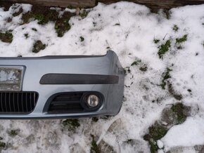 přední nárazník škoda fabia 1 facelift šedá 9154 - 3