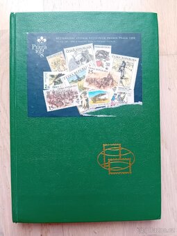 Poštovní známky (1000ks) + 4 alba - 3
