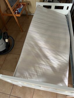 KRITTER dětská postel s roštem, bílá, 70x160 cm - 3