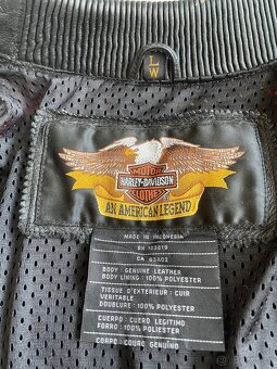 Dívčí motorkářská bunda Harley Davidson - 3