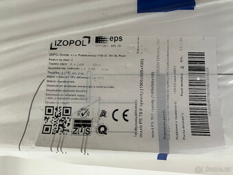 6 balení fasádní polystyren 1000x500x100mm (2m2/bal.) - 3