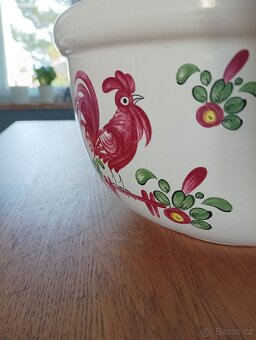 FAJÁNS MÍSA RUČNĚ MALOVANÁ CCF FRANCIE - 3