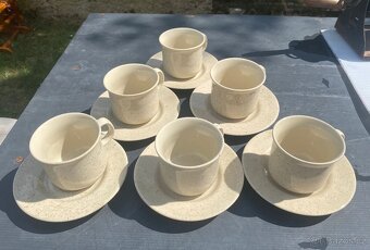 Sada 6ks hrníčků s podšálky - 3