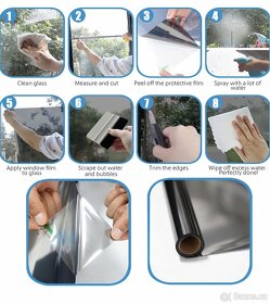 Reflexní okenní fólie - 3