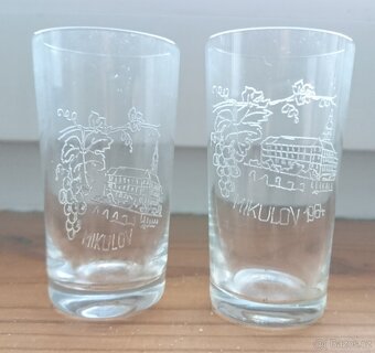 Různé skleněné pohárky, skleničky - 3