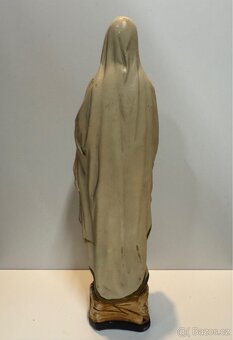 Starožitná soška Panny Marie - 3