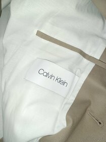Béžový pánský kabát (Calvin Klein) - 3