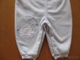 Komplet dupačky flísové s bodyčkem vel. 6-9m. - 3
