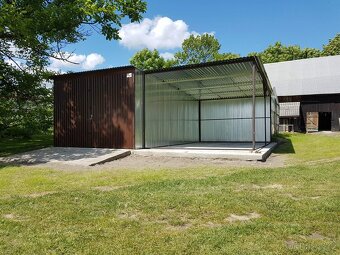 Plechová garáž 3x6m - 3