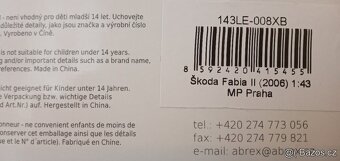 ABREX 1:43 MP PRAHA LIMITKA 300 KS - 3