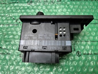 spínač světel černá saténová VW Golf III 0596-0299 1H6941531 - 3
