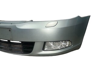 Přední nárazník zelenošedá LF3X Škoda Octavia 2 FL 2010 - 3