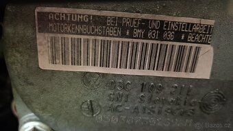 VW Touran 1,4 tsi - motor BMY 103kw - 3