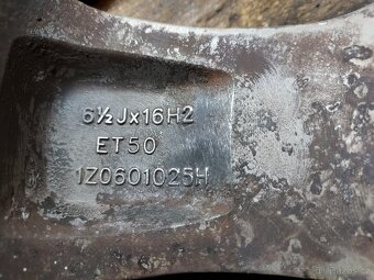 Alu disky Škoda 6,5x16 ET 50 - 3