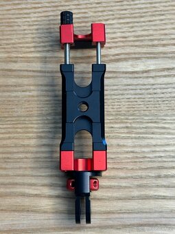 NOVÝ kovový držák mobilu 2v1 na stativ + GoPro trojzubec TOP - 3