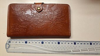 Nová pánská peněženka z pravé kůže z Mongolska - 3