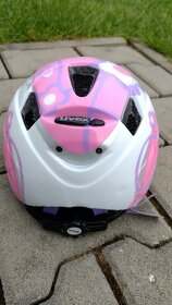 Dětská dívčí cyklo helma Uvex kid 2 vel.46-52 - 3