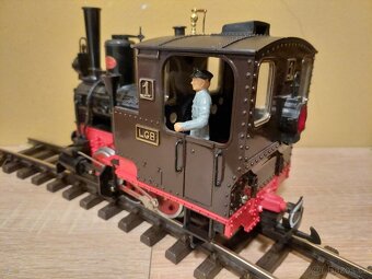 LGB parní lokomotiva Stainz 1  - zahradní železnice - 3