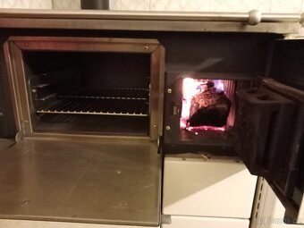 Rakouský sporák na dřevo Gast - 3