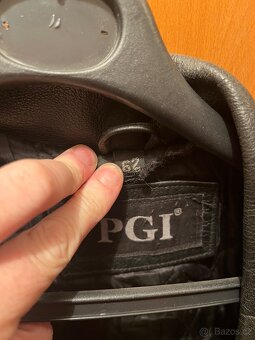 Kožená bunda na motorku PGI s Harley Davidson - 3