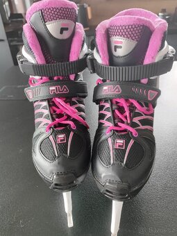 Dětské nastavitelné brusle vel.35-38 - 3